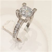 Anello Vidali Gioielli Donna in Argento Zircone ANAR-25-34 - ANAR-25-34